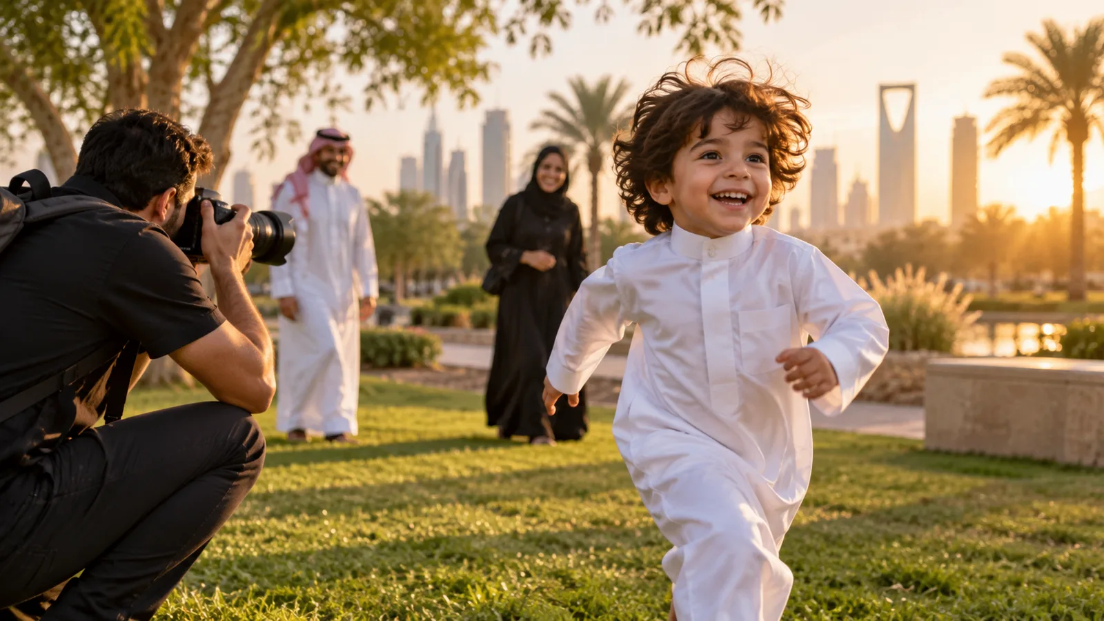 كيف تصور طفل لا يتوقف عن الحركة؟ نصائح للحصول على لحظات طبيعية