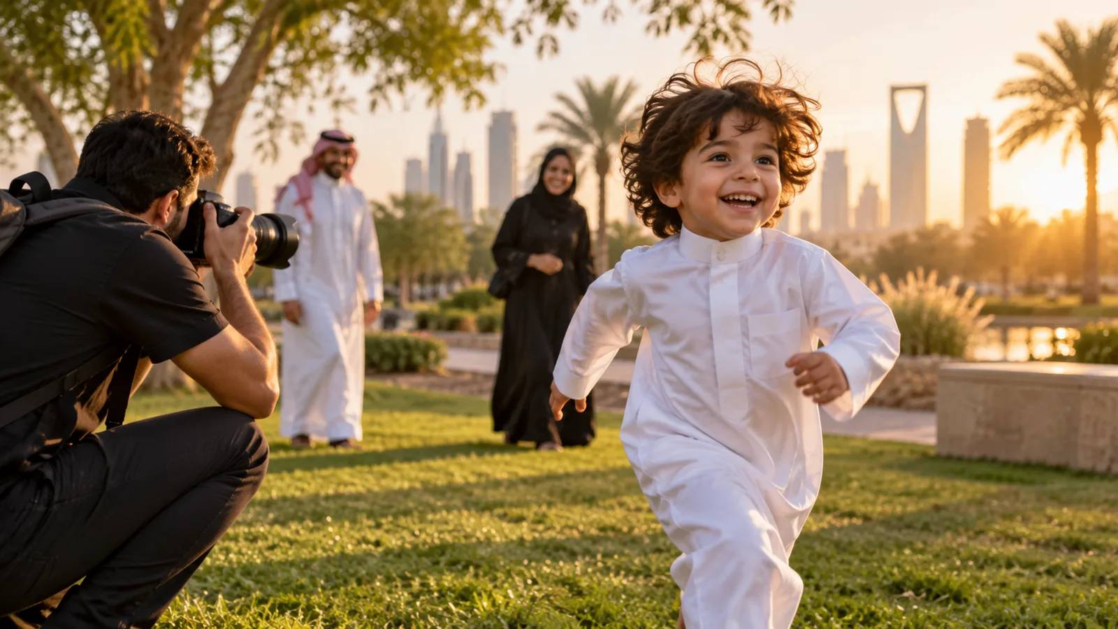 كيف تصور طفل لا يتوقف عن الحركة؟ نصائح للحصول على لحظات طبيعية