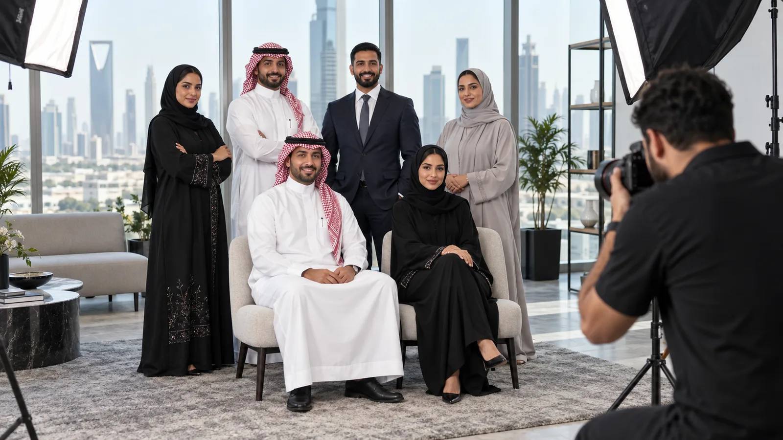 تصوير الشركات وفريق العمل: دليل عملي للمديرين