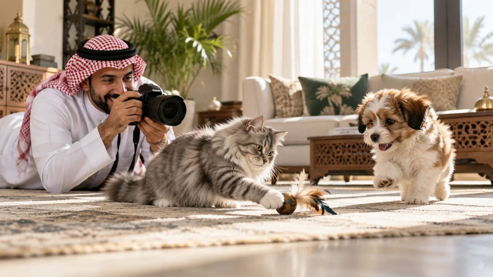 تصوير الحيوانات الأليفة: دليل جلسة تصوير لقطك أو كلبك