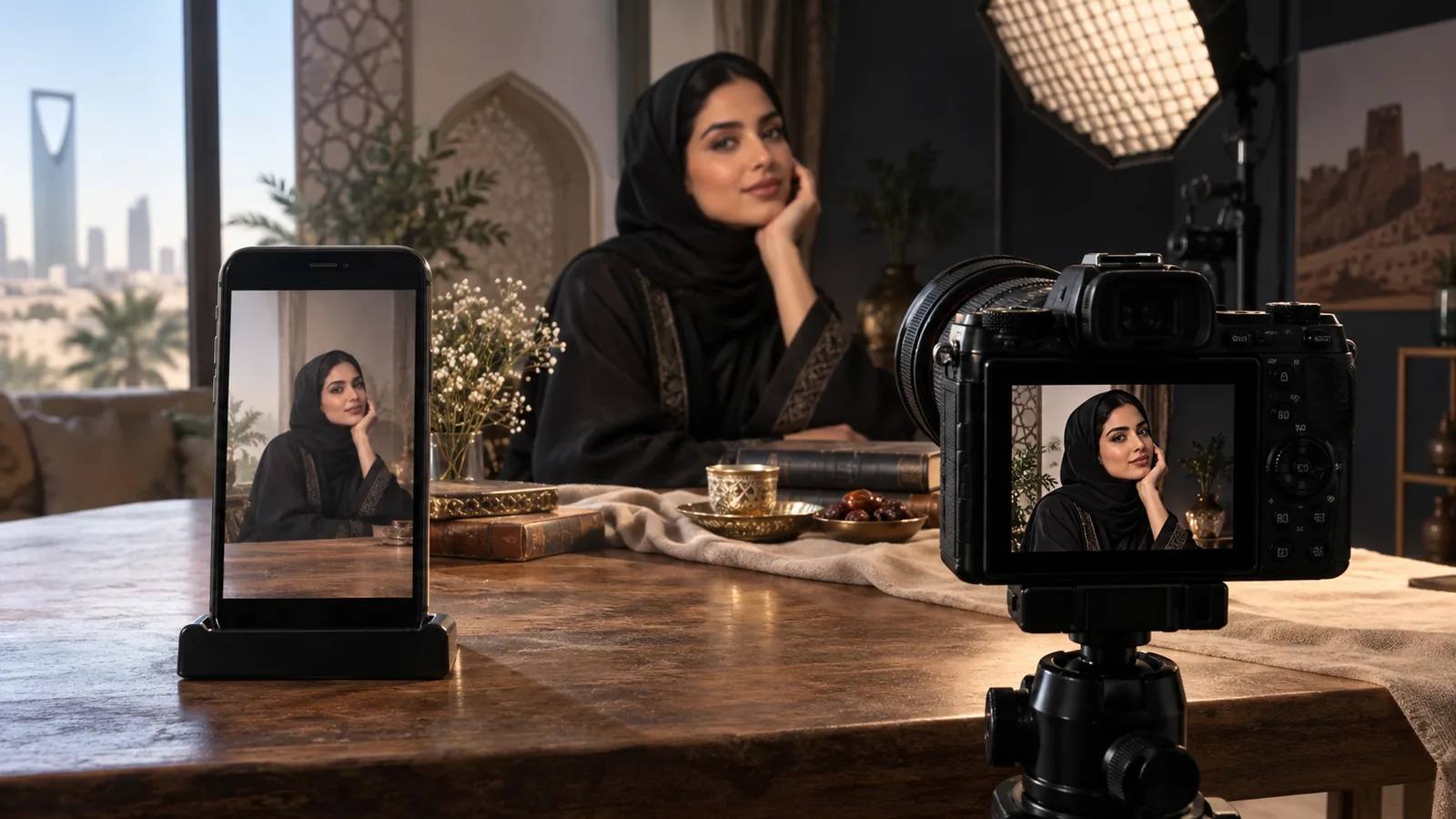 هل الجوال يكفي بدل الكاميرا الاحترافية؟ متى تحتاج مصور فعلًا